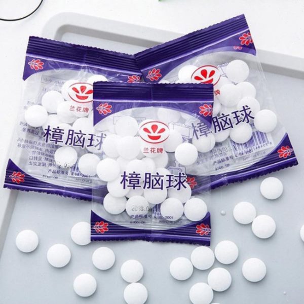 樟脑丸15包300粒衣柜防霉防虫丸芳香去味驱虫防潮防蛀家用卫生球