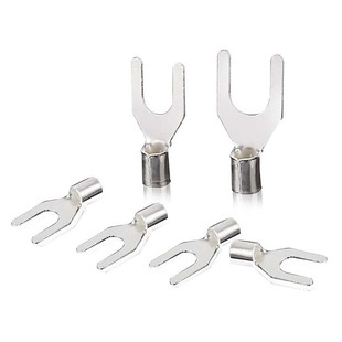 件电缆接线头叉形电缆压接非绝缘端子U形环分类电线连接器压接