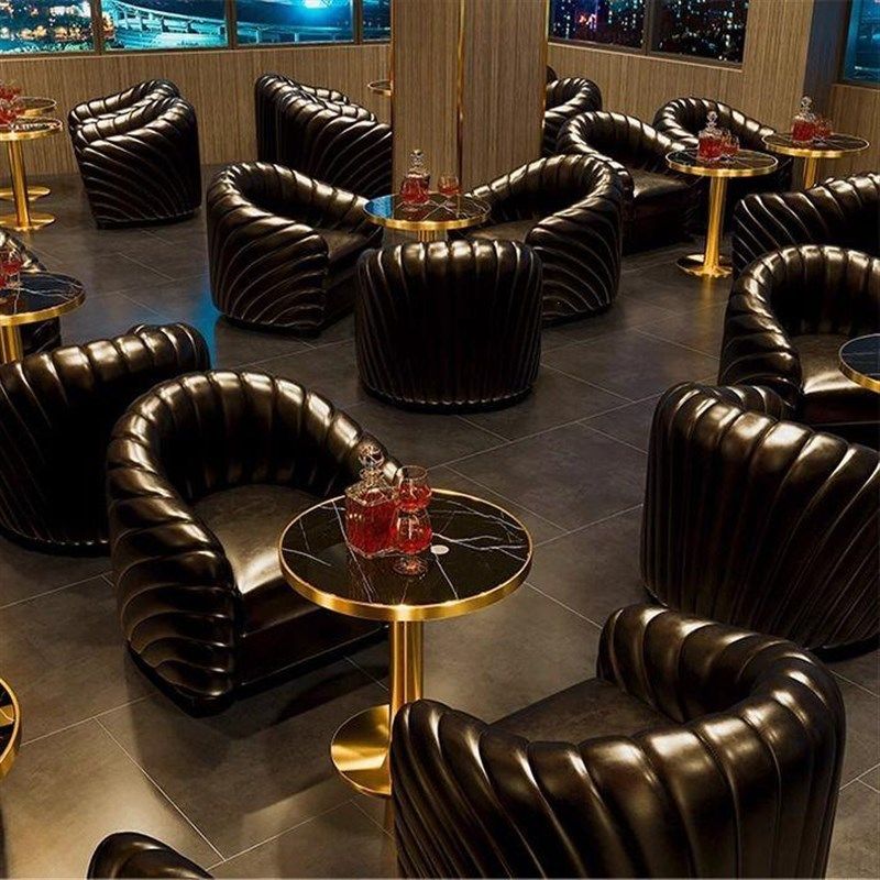 复古酒吧吧卡座沙发桌椅威士忌音乐餐吧卡座西餐咖啡厅座椅,住宅家具,岩板餐桌,淘宝优惠券,粉丝福利购,淘宝优惠卷