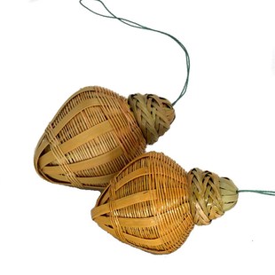 竹编装蚱蜢蚂蚱蝈蝈蛐蛐蟋蟀昆虫有盖笼画眉鸟笼笼子虫具