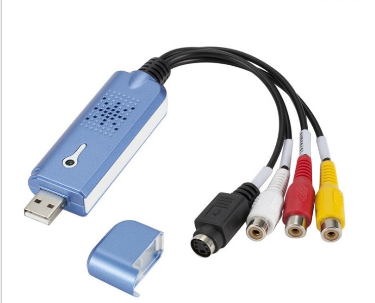老式录像带机D摄像机磁带H模拟信号转数字电脑ub口视频采集卡