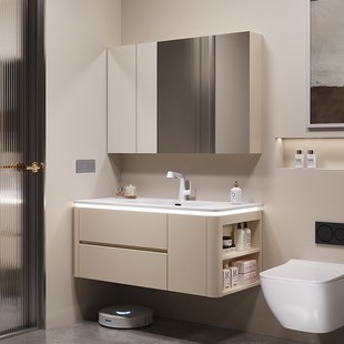 拼到家浴室柜陶瓷一体盆洗脸池洗漱台洗手池台盆柜子9