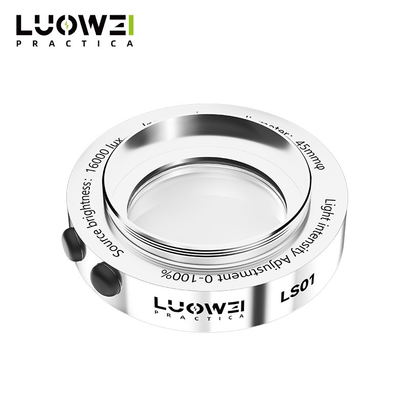 洛韦-LS01维修显微镜灯可调高亮度环形防尘防油防腐光源LED灯