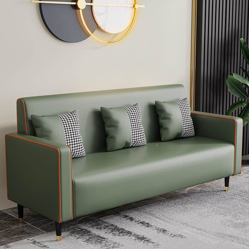 猫抓皮沙发小户型客厅简约双人两三人北欧出租房屋公寓简易服装店