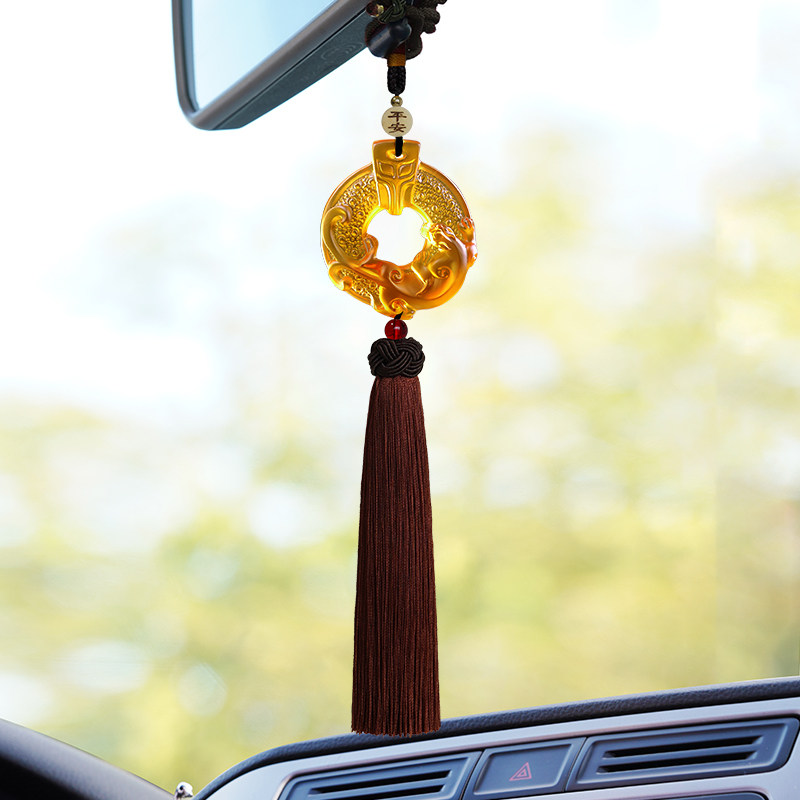 汽车车内挂件 古颐轩琉璃貔貅车载车内挂饰保平安符车用饰品吊饰,汽车用品/电子/清洗/改装,车挂,淘宝优惠券,粉丝福利购,淘宝优惠卷