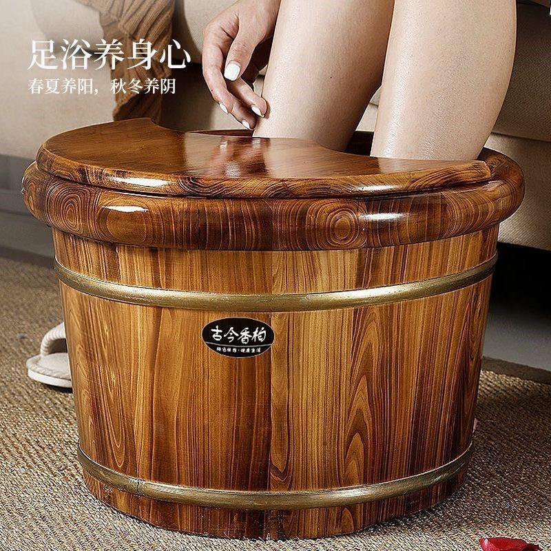 碳化泡脚桶木桶过小腿木质洗脚盆木盆过膝足浴木桶加厚足浴盆家用,商业/办公家具,足浴盆,淘宝优惠券,粉丝福利购,淘宝优惠卷