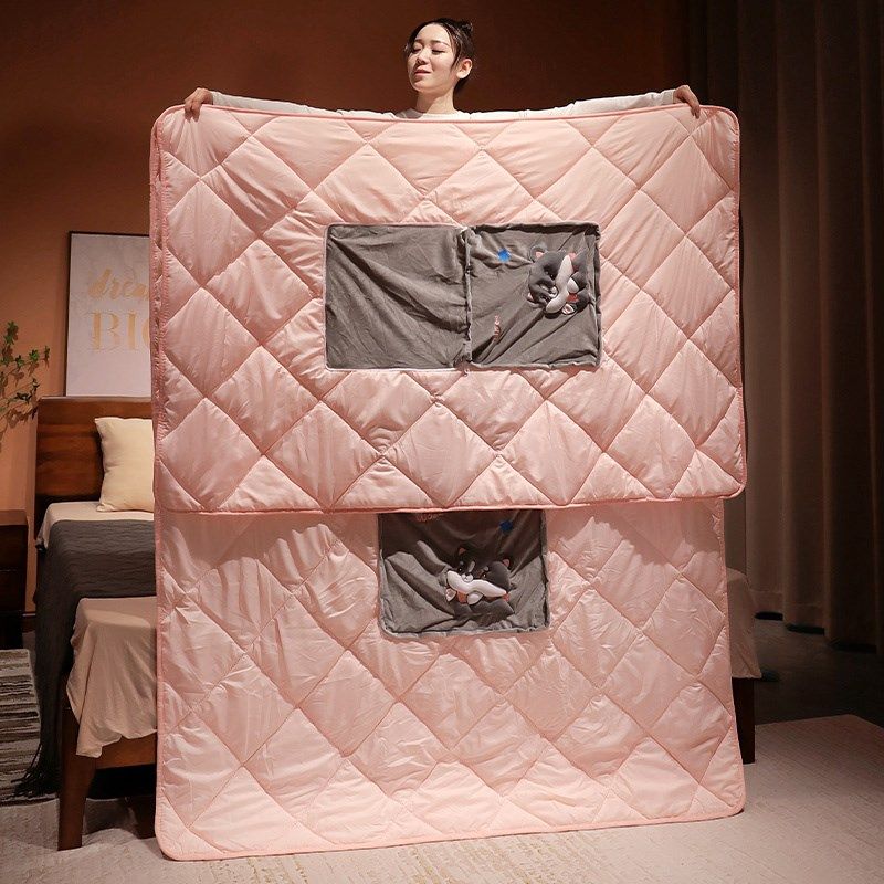 抱枕被子两用沙发客厅女生睡觉枕头加厚毯子二合一车用折叠空调毯