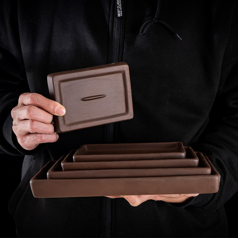 长方形紫砂托盘底座垫底接水盘底盘托盘陶瓷加厚盆托底托紫砂托盘,鲜花速递/花卉仿真/绿植园艺,花托/移动托盘,淘宝优惠券,粉丝福利购,淘宝优惠卷