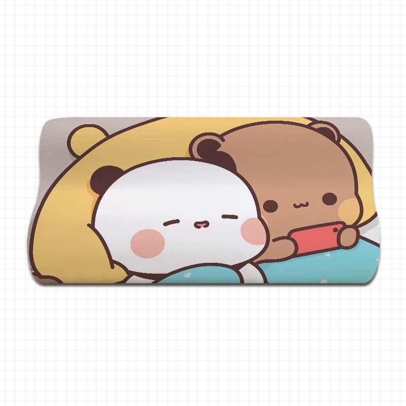 儿童卡通一二和布布记忆棉枕头可爱护颈枕芯男孩女孩卧室单人枕头