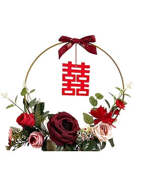 结婚婚房布置乔迁之喜装饰摆件客厅桌面摆设花艺创意喜庆家居饰品