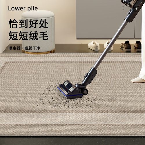 奶油风进门门口脚垫门口耐脏免洗可擦家用裁剪地毯玄关门外蹭脚垫