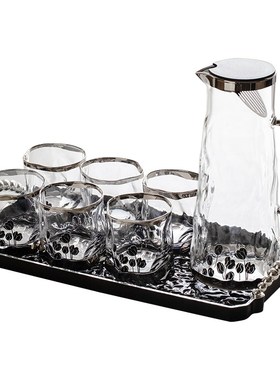 水具套装搬家乔迁新居礼品礼物冷水壶套装玻璃杯轻奢家用待客水杯