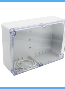 263*182*95mm 防水接线盒 F6T透明塑料配电箱 电子密封盒 船用盒