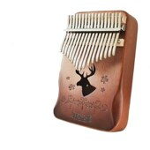 拇指琴卡林巴21音网红小乐器女生小礼物便携小乐器手指钢琴