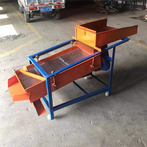 小型抽风筛选机家用电动摇摆筛玉米种子清选机