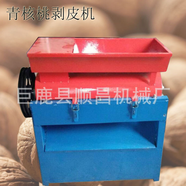 青核桃去皮机 家用小型220v青核桃剥皮机 核桃去皮清洗一体机