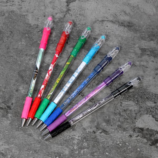 伊诺转笔专用笔原型笔rsvp mx轻量型入门练习复古fine color rzdz