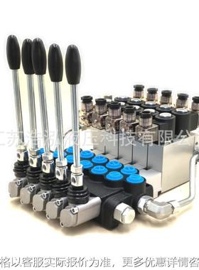 P40 Electrohydraulic Directional Control ValvesP40五联电液