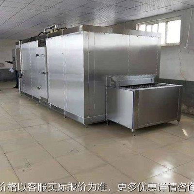 青刀豆速冻机 蔬菜芸豆鲜豌豆清洗漂烫急冻流水线 中央厨房设备