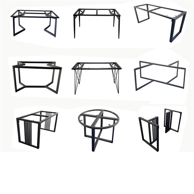 吧台脚架桌腿支架来图订制不锈钢茶几脚办公桌架脚客厅茶桌餐台脚