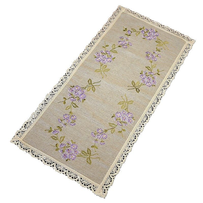 桌布布艺棉麻小新 台布茶几巾欧式田园刺绣 盖巾桌旗餐垫,居家布艺,桌布,淘宝优惠券,粉丝福利购,淘宝优惠卷