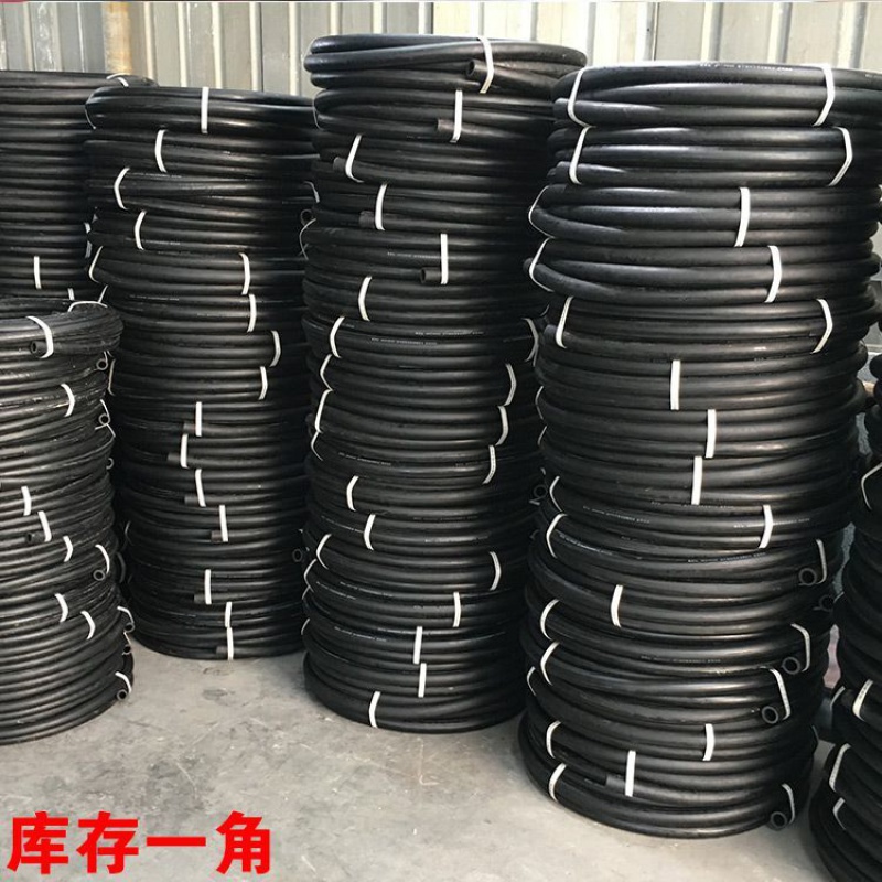 黑色光面夹布橡胶管分分1寸 耐高温耐热蒸汽管胶皮管高压水管