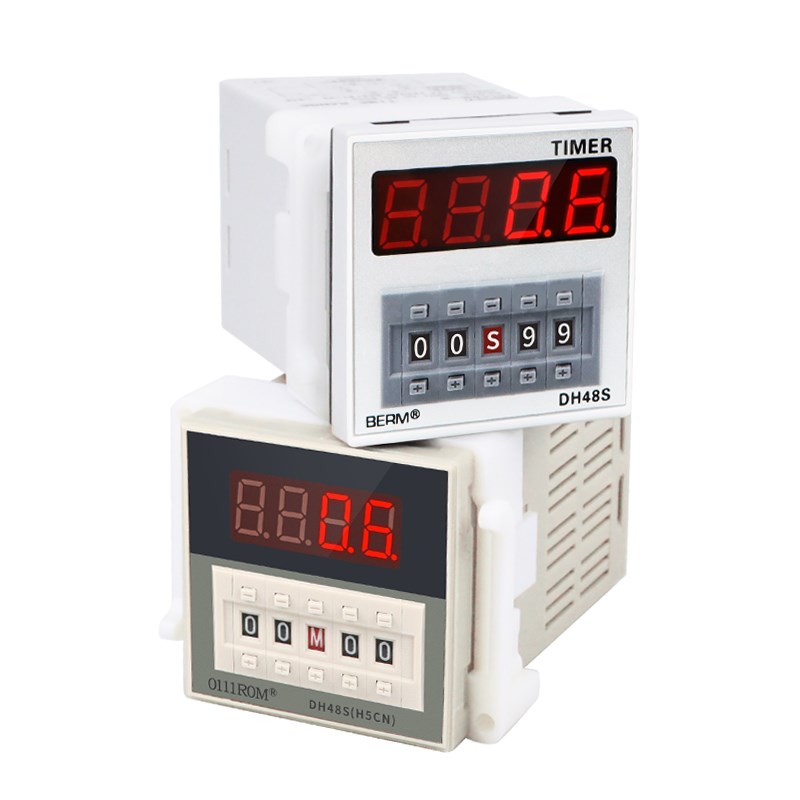 厂价直销质保1年数显时间继电器JSS48/DH48S-2Z延时器220v24v12v