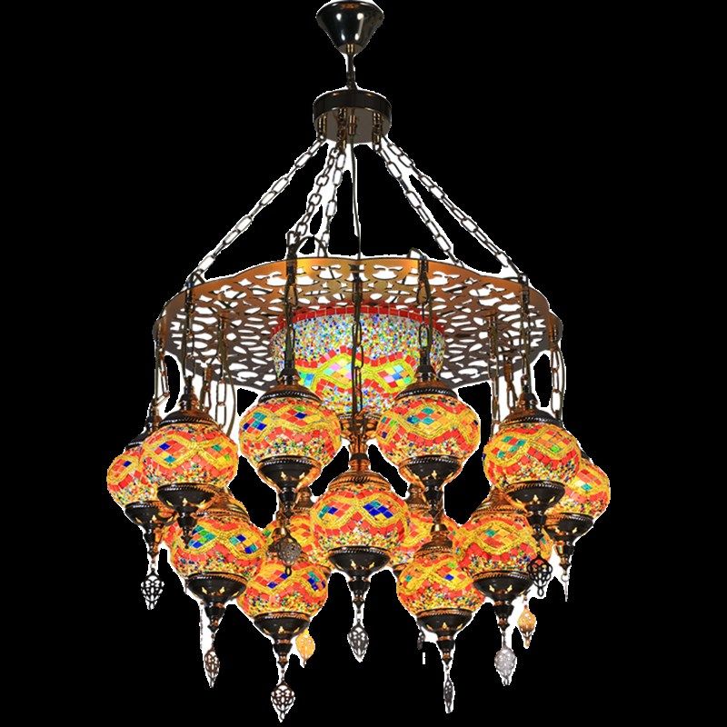 异丽东南亚风格复古铁艺吊灯酒吧工业风客厅茶室灯饰泰式灯具,家装灯饰光源,酒店/宴会厅/餐饮吊灯,淘宝优惠券,粉丝福利购,淘宝优惠卷