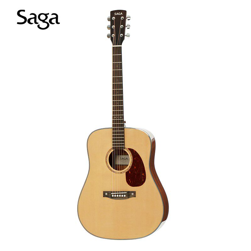 Saga萨伽SF830民谣木吉他单板41寸初学专业2022年新款SA830低弦距