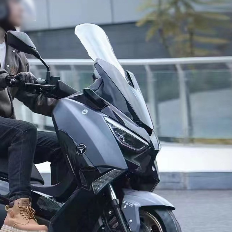 天飞仕适用于天鹰TX150改装加高前挡风TX250风挡玻璃加厚风挡配件