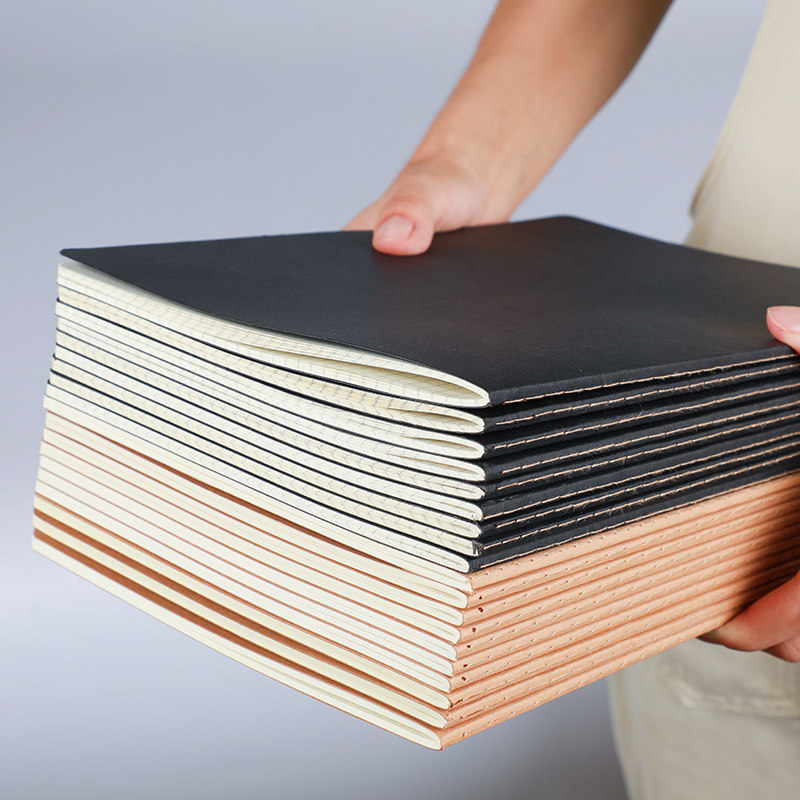 牛皮纸笔记本子加厚复古大学生精致课堂笔记本软面抄横线本方格本,文具电教/文化用品/商务用品,笔记本/记事本,淘宝优惠券,粉丝福利购,淘宝优惠卷