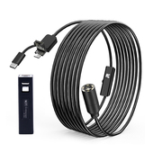 w手内窥镜摄像头自动对焦水下防水远焦探头工业管道窺鏡