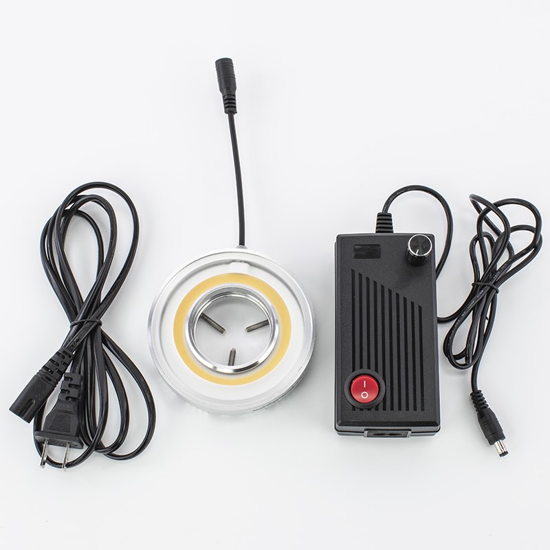 体视显微镜光源15W亮霸LED环形灯COB冷光大工作距离超高亮度体式