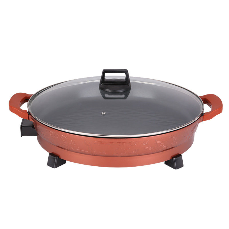 大电煎锅商用加深加厚煎锅煎包家用插电烤肉烙饼电热锅粘,厨房/烹饪用具,煎锅/平底锅,淘宝优惠券,粉丝福利购,淘宝优惠卷