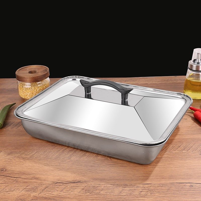 乐合烤鱼炉配盖子长方形托盘带盖方盘锅盖盘盖子方锅玻璃,厨房/烹饪用具,锅盖,淘宝优惠券,粉丝福利购,淘宝优惠卷
