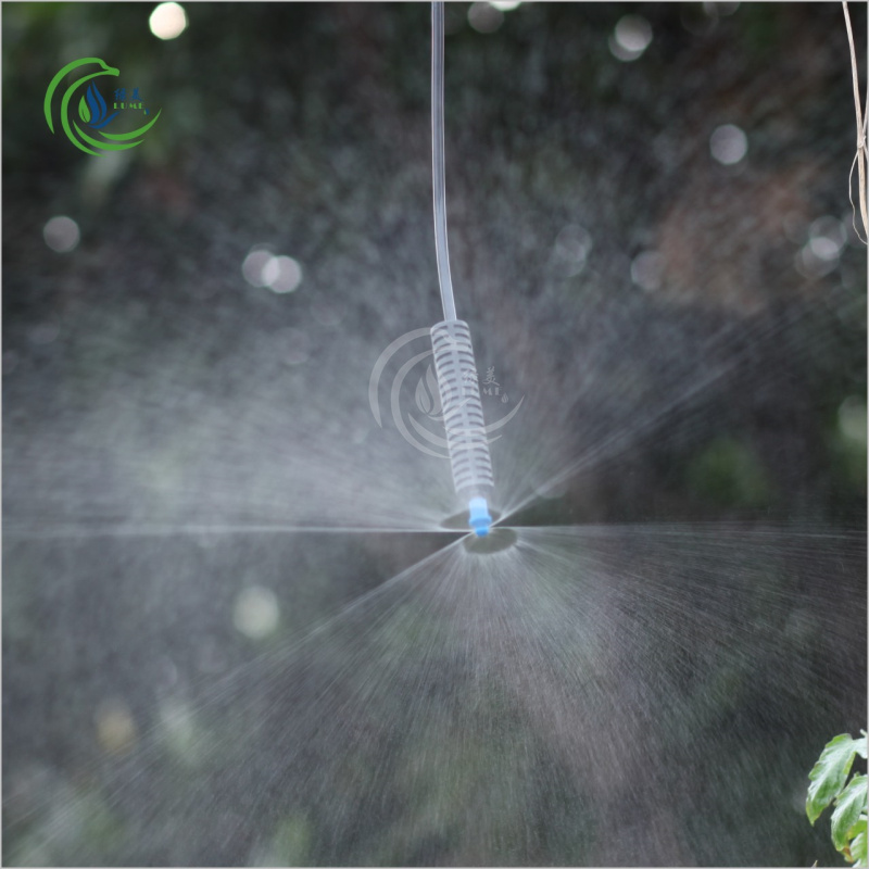 全圆散射微喷头 度雾化微喷洒大棚温室喷头加湿降温家庭灌溉