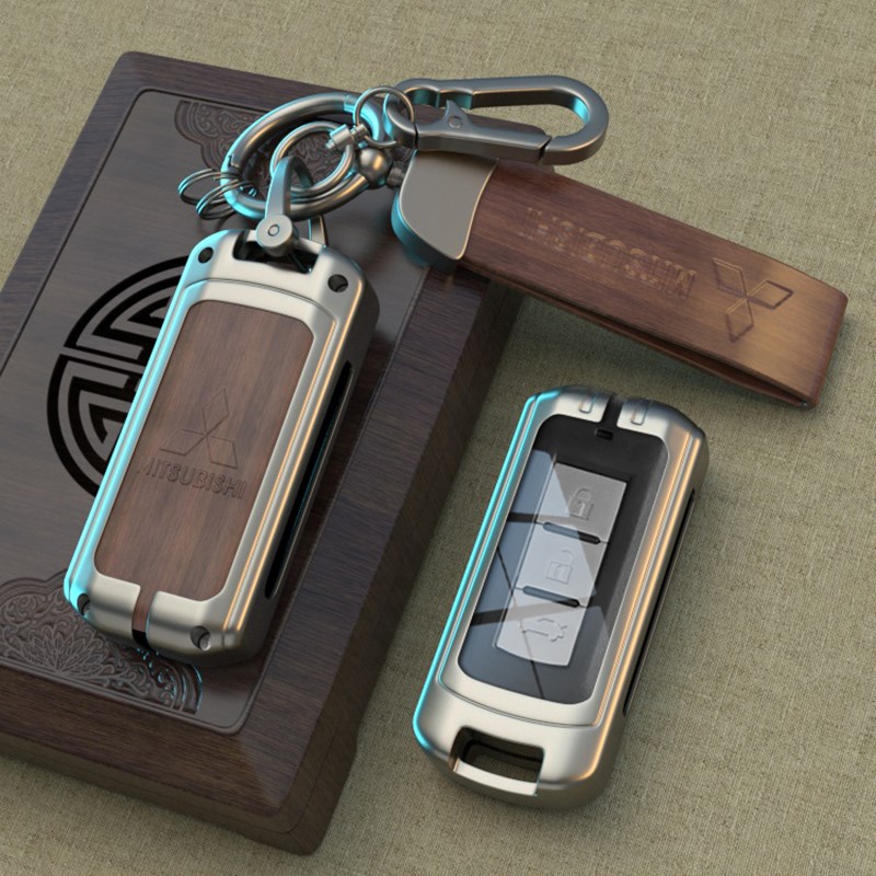 专用三菱欧蓝德钥匙广汽劲炫改装奕歌翼神汽车用品大全壳扣