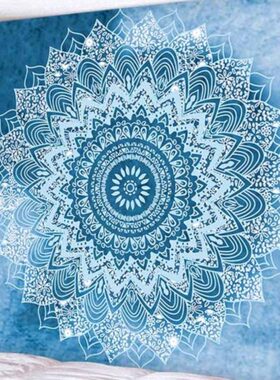 东南亚印度曼陀罗挂毯mandala装饰挂布民族风背景布墙面遮挡挂画