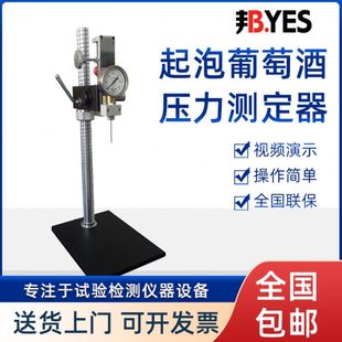 9001 A起泡葡萄酒压力测定器检测仪葡萄酒压力测试仪加气起泡压力