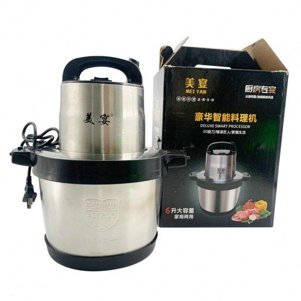 美宴牌6L全钢绞肉机电动料理机商用家用碎肉机绞菜机辅食料理机钢,厨房电器,绞肉/碎肉/绞菜机/佐料机,淘宝优惠券,粉丝福利购,淘宝优惠卷