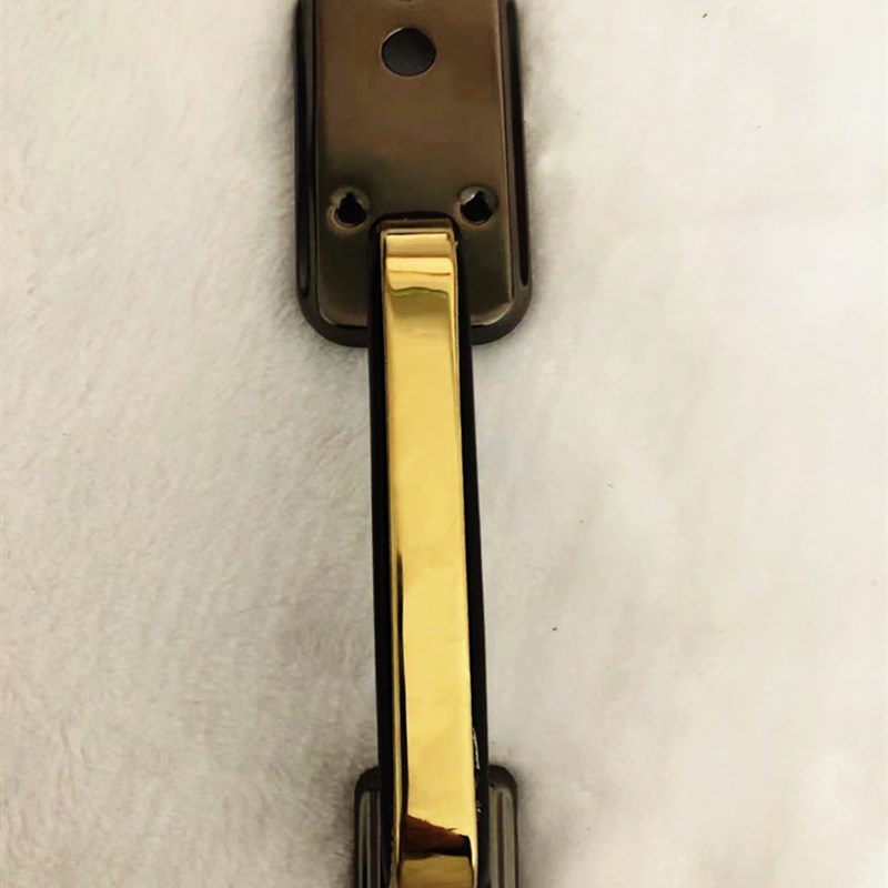 防盗门外装门老式自动锁把手大门锁具G拉手家用外装十字锁执手单