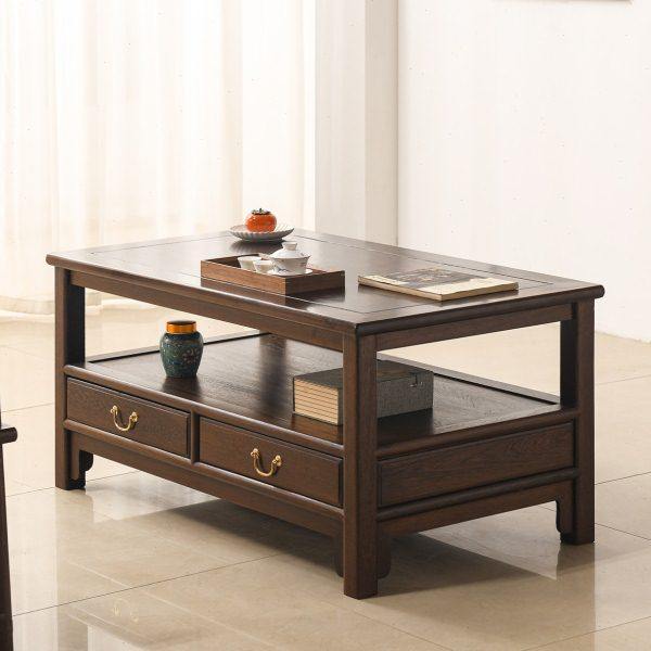 鸡翅木大茶几沙发长方形仿古新中式全实木简约胡桃木色客厅大平几,住宅家具,茶几,淘宝优惠券,粉丝福利购,淘宝优惠卷