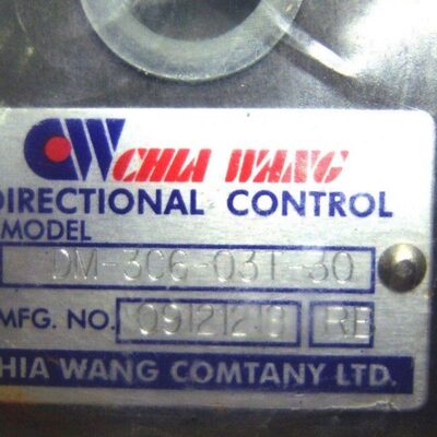 台湾CHIA WANG佳王WE-3C2-02G-D2-3035电磁阀现货