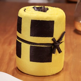 袈裟毯子佛系青年办公室午睡披肩盖毯搞笑披风盖腿便携空调毯夏季