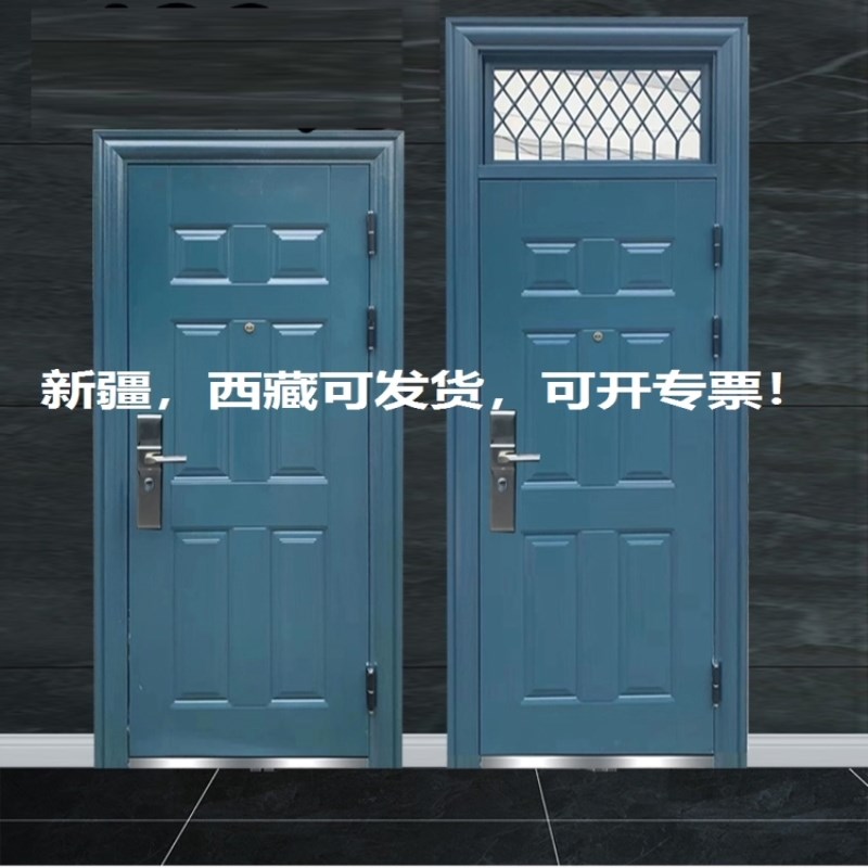 学校门门安全门家用定做门防盗门子定制母厂家直销教室带子灰钢制