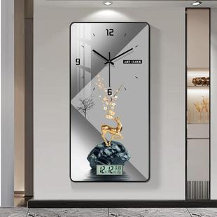 个性 钟表挂钟客厅挂墙上时尚 创意时钟挂表简约家用静音电子石英钟