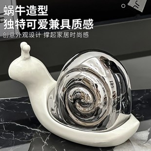 牙签盒家用个性 新款 可爱陶瓷轻奢牙签筒创意高级牙线收纳盒棉签盒