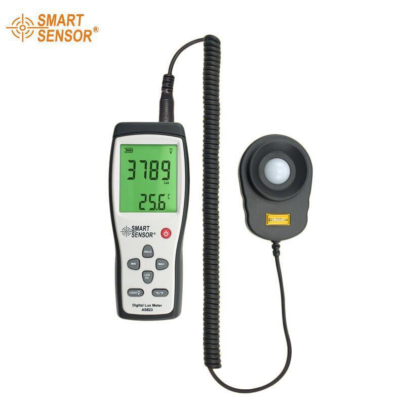 AS823高精度照度计数字照度仪测光表光亮度测试仪亮度计