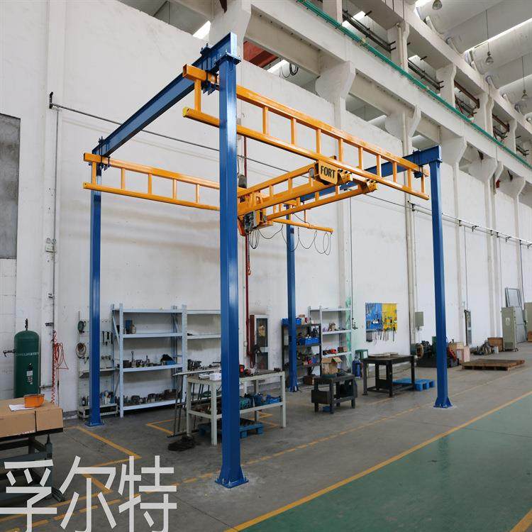 KBK柔性组合吊厂家小型龙门式起重机KBK轨道组合吊可定KBK行车