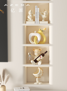 奶油风高级感装饰摆件客厅玄关电视酒柜摆设乔迁新居礼物家居饰品